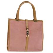 Pre-owned Suede handbags