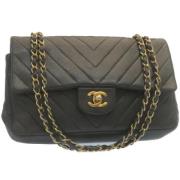 Pre-owned Leather chanel-bags