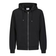 Klassisk Zip Hood Sweatshirt