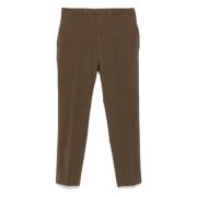 Slim Fit Corduroy Bukser med Lommer