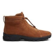 Suede Hi-Top Sneakers Triple Stitch