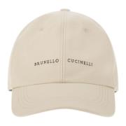 Canvas baseballcaps med broderi