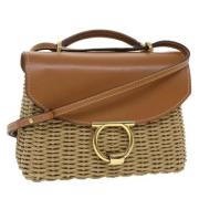 Pre-owned Raffia shoulder-bags