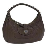 Pre-owned Leather fendi-bags