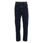 Marineblå Stretch Denim Jeans