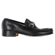 Pre-owned Leather flats