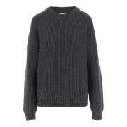 Stretch Cashmere Crew Neck Sweater