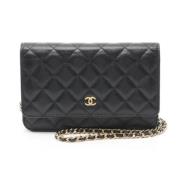 Pre-owned Leather chanel-bags