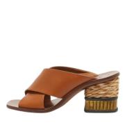 Pre-owned Leather sandals