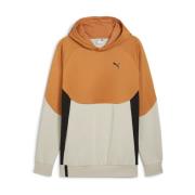 Svart Nylon Tech Hoodie