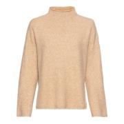 Ull Blandet Turtleneck Genser