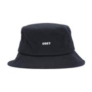 Modig Twill Svart Bucket Hat