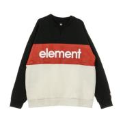 Herre Crew Neck Sweatshirt i Flint Black