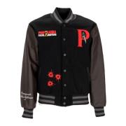 Nightmare Varsity College Jakke Svart/Brun