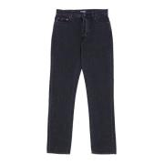 Svart Denim Regular Fit Jeans