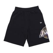 Lakers Logo Treningsshorts Svart/Lilla