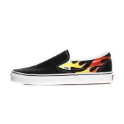 Flamme Svart Lave Slip-on Sko