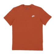 Mørk Russet Club Tee Kortermet