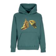 Grønn Hoodie Menn Stil