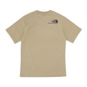 Retro Tee Khaki Stone Herre T-skjorte