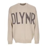 Moonbeam Beige Crew-neck Sweater