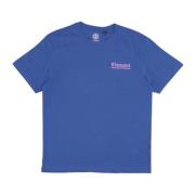 Navy Herre T-skjorte Kortermet Crew Neck