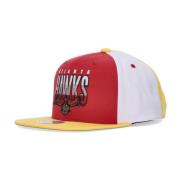 Atlanta Hawks Snapback Lue Rød/Gul