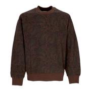 Paisley Crewneck Sweatshirt All Over Print