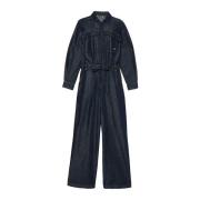 Denim jumpsuit med Refibra-teknologi