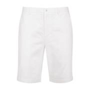 Hvite Hugo Shorts