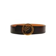 Pre-owned Leather belts