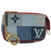 Pre-owned Canvas pouches