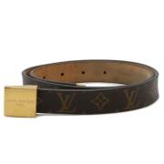 Pre-owned Leather belts