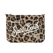 Animalier ullclutch med brodert logo