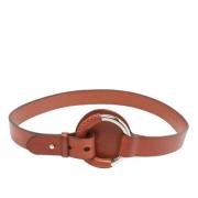 Pre-owned Leather belts