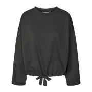 Oversized Sweatshirt Sheela Faded Black