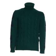 Grønn Turtleneck Jumper Saint Moritz Print