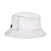 Hvit Bucket Hat Jason Stil