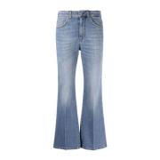 Høytlivsflared Jeans