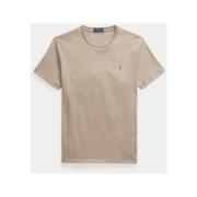 Brown Polo Ralph Lauren Custom Slim Fit Soft Cotton T-Shirt Adirondack...