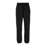 Svart Bomull Jogging Activewear