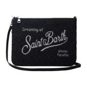 Parisienne W Kjede Stropp Clutch Bag