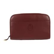 Pre-owned Leather clutches