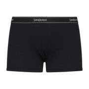 Sort Bomull Boxershorts med Logo