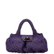 Pre-owned Raffia handbags