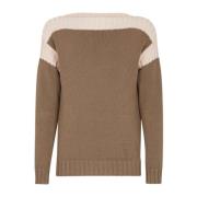 Beige Bomull Kasjmirgenser Aw23