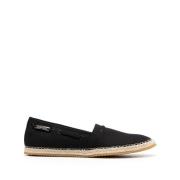 Svart Casual Lukkede Loafers Flats