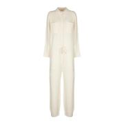 Strikket Jumpsuit med Lommer