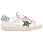 Leopard Horsy Glitter Sneakers