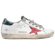 Superstar White Red Star Sneakers